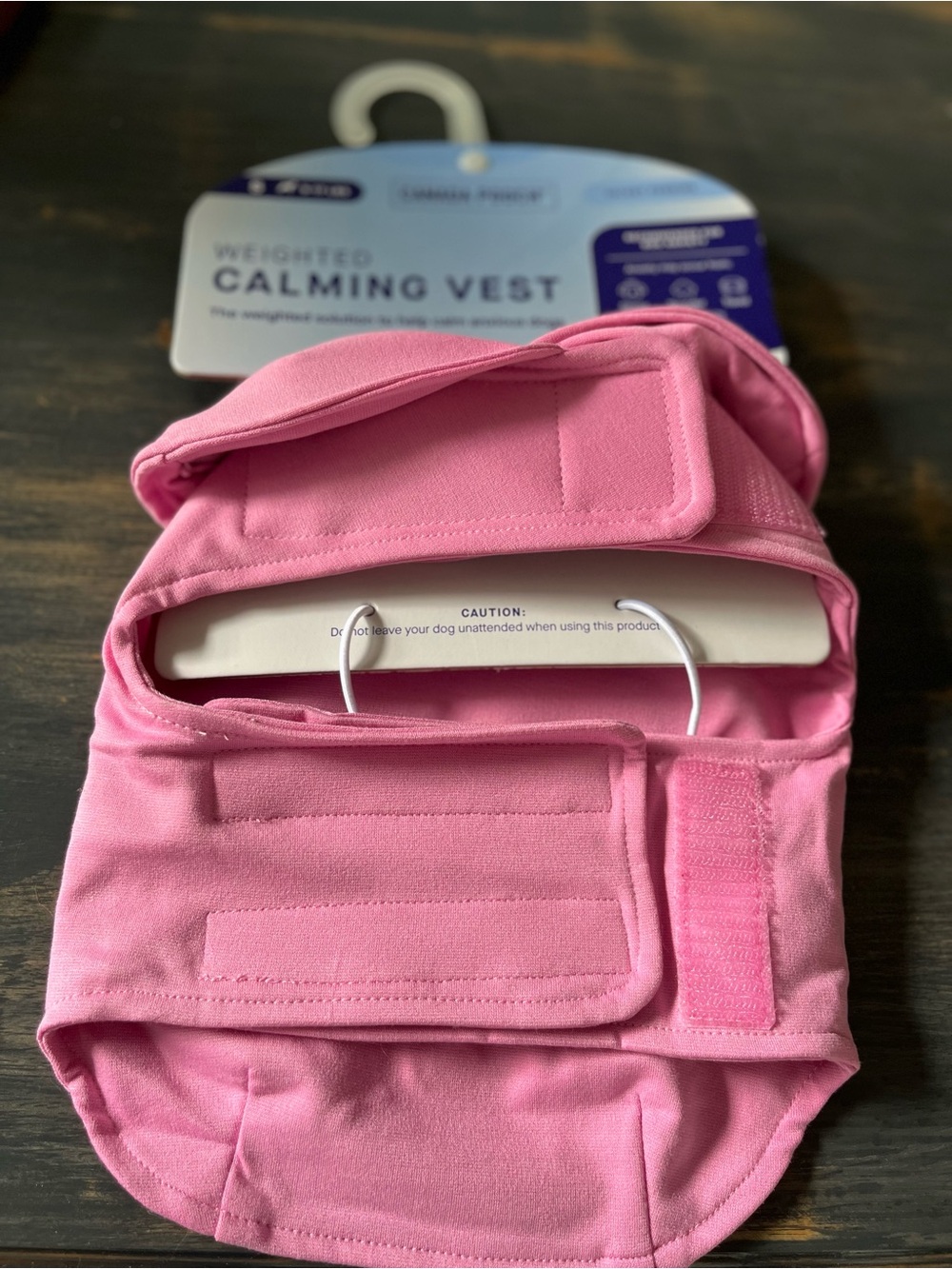 Canada Pooch Weighted Calm Vest - Pink - Picture 2 of 5